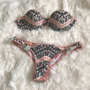 Strapless, 2 piece Victoria’s Secret swim suit
